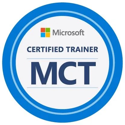 Microsoft Certified Trainer badge